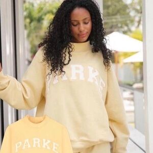 PARKE Yellow Mockneck